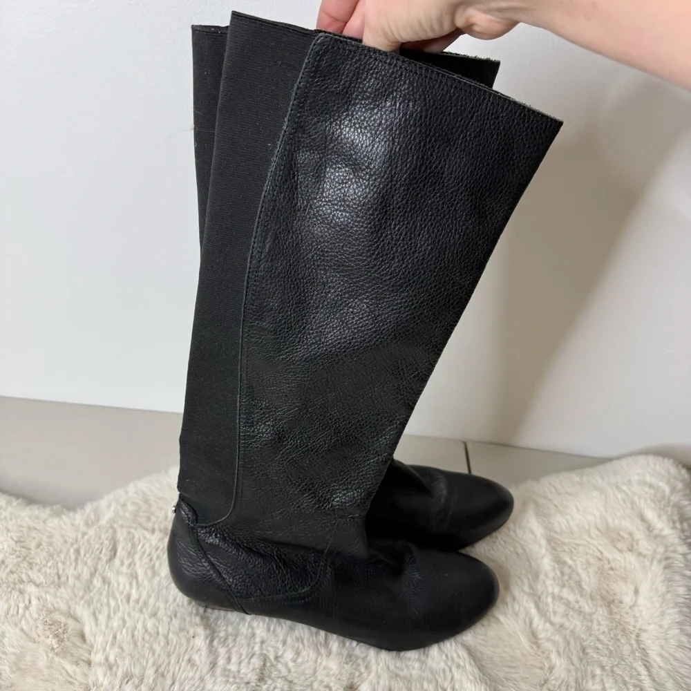 ANTONIO MELANI‎ Black Over the Knee Boots